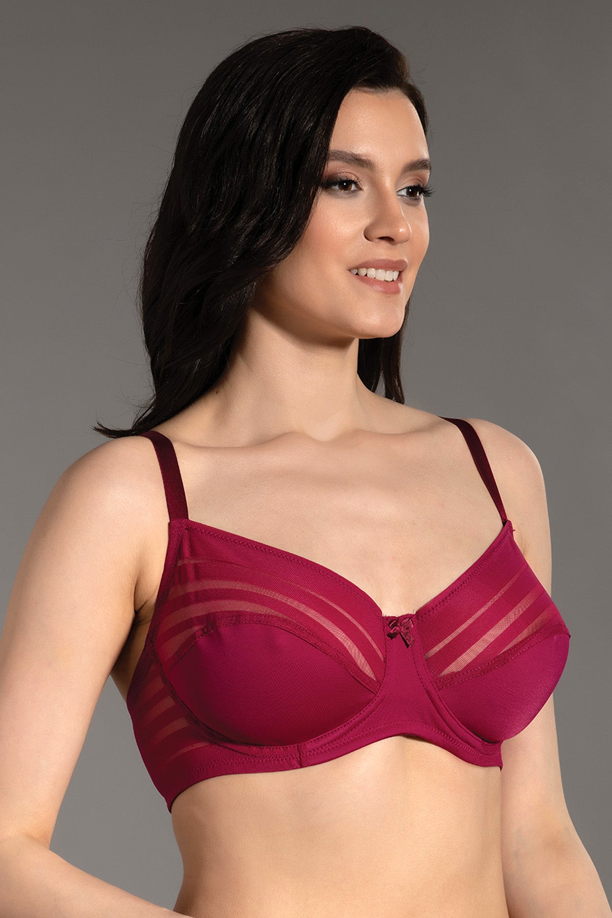 8070-Balenli C Cup Toparlayıcı Sütyen (Kutulu)