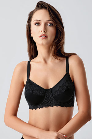 8112-Balenli C Cup Toparlayıcı Sütyen (2 Li Askılı Pk) 348112