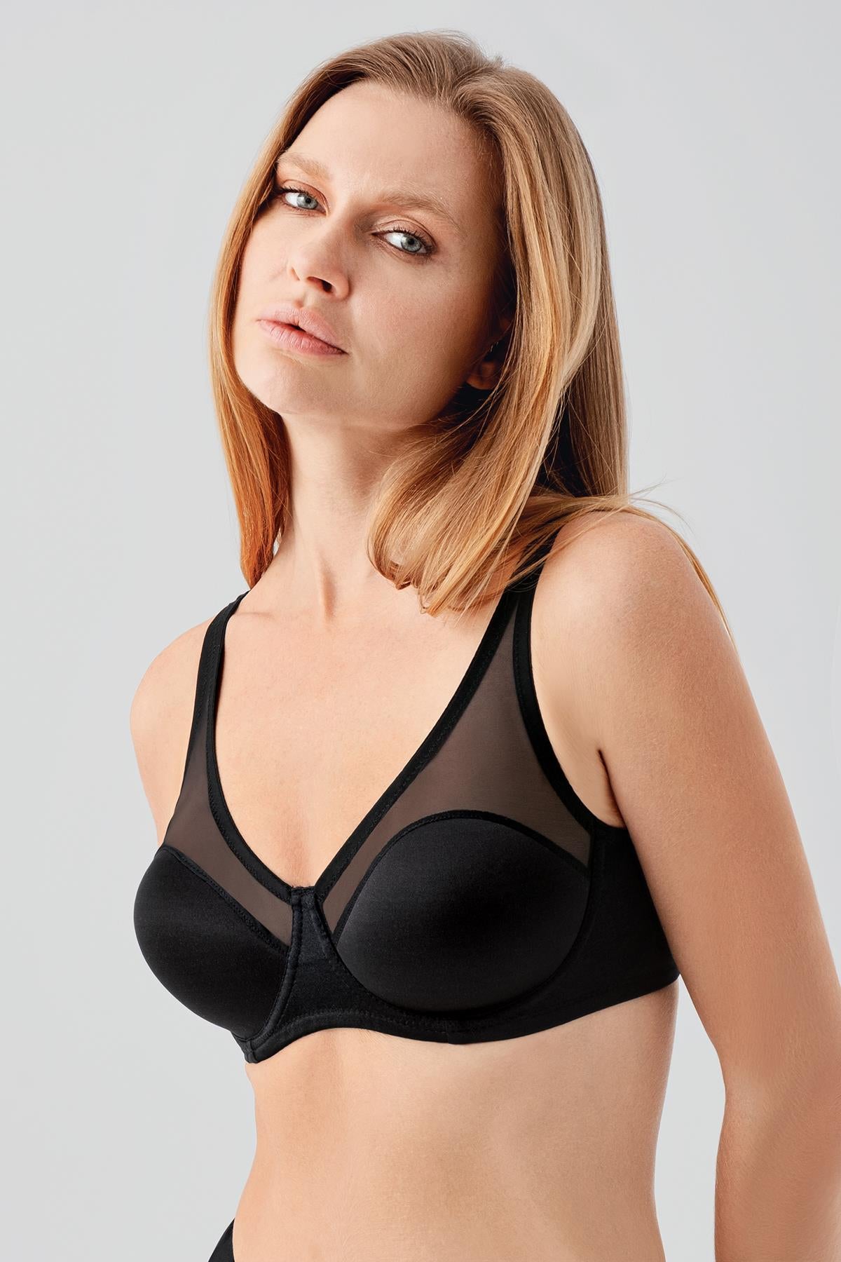 6002-Balensiz D Cup Big Size Sütyen (2 Li Askılı Pk)