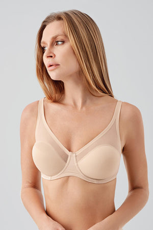 6002-Balensiz D Cup Big Size Sütyen (2 Li Askılı Pk) 356002