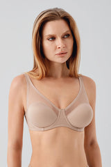 6002-Balensiz D Cup Big Size Sütyen (2 Li Askılı Pk) 356002