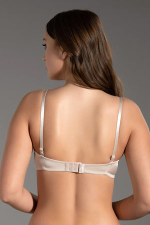 7050-Desteksiz D Cup Basic Sütyen (2 Li Askılı Pk)
