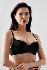 7110-Desteksiz D Cup Big Size Sütyen (2 Li Askılı Pk)