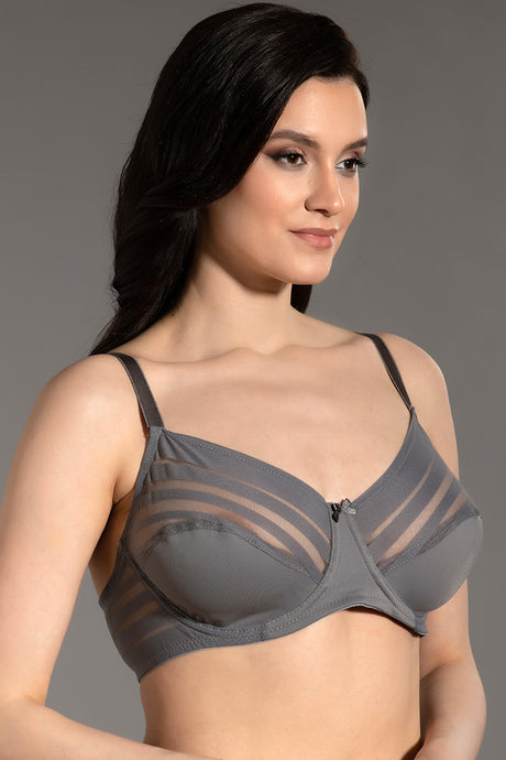 8070-Balenli D Cup Toparlayıcı Sütyen (2 Li Askılı Pk)