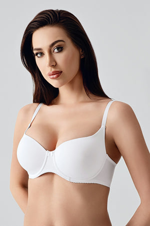 7110-Desteksiz E Cup Big Size Sütyen (2 Li Askılı Pk)