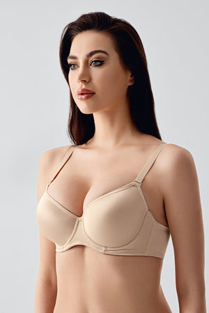 7900-Desteksiz E Cup Big Size Sütyen (2 Li Askılı Pk)