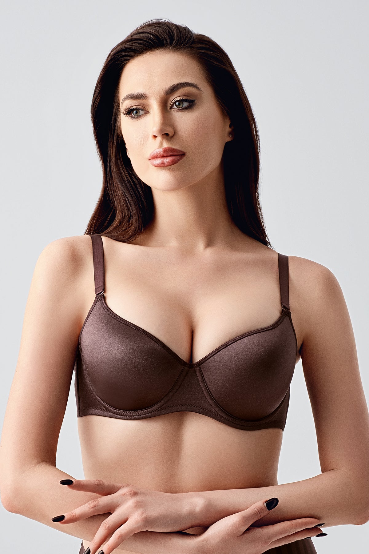 7900-Desteksiz E Cup Big Size Sütyen (2 Li Askılı Pk) 377900