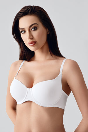 7110-Desteksiz F Cup Big Size Sütyen (Kutulu)