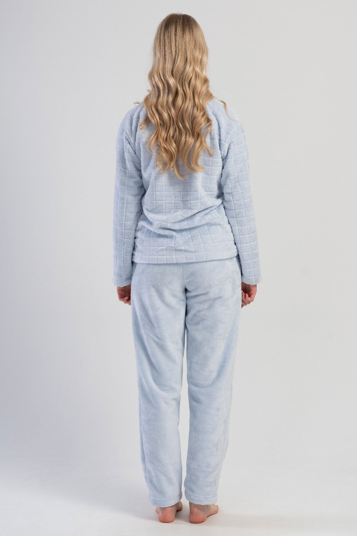 KADIN J.ULTRASOFT V YAKA UZUN KOL CEPLI PIJAMA TAKIM