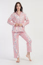 Woman Two Yarn Floya Buttoned Pyjama Set