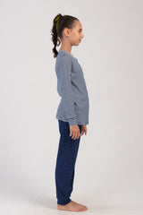 Kids' Girl Interlock Banny Pyjama Set