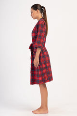 Woman Scarlet Supreme Poor Sleeve Dressing Gown