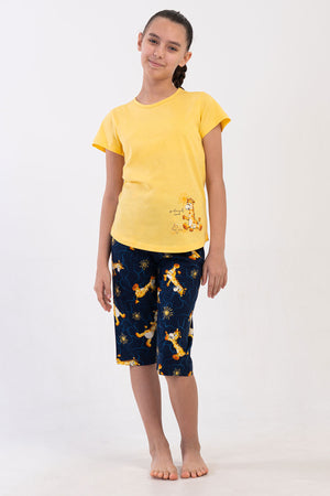 Kids' Girl Supreme Giraffe Capri Set
