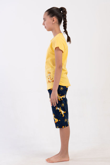 Kids' Girl Supreme Giraffe Capri Set