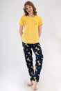 KADIN P.SUPREM O YAKA KISA KOL ETEGI OVAL PIJAMA TAKIM