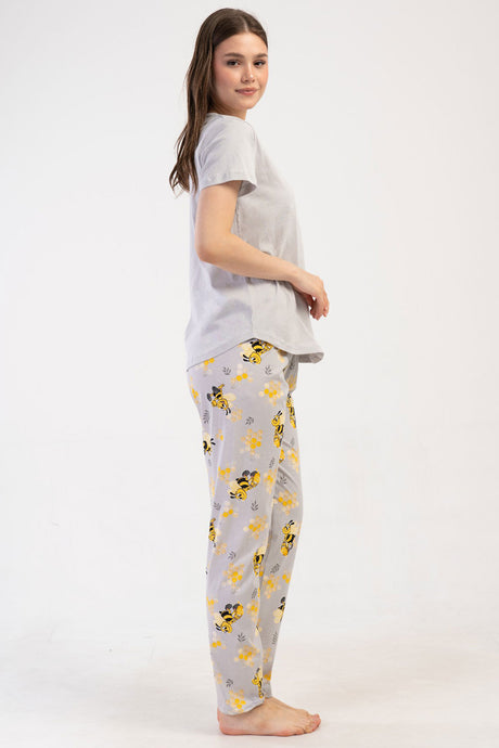 KADIN P.SUPREM O YAKA KISA KOL ETEGI OVAL PIJAMA TAKIM