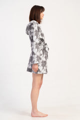 Woman Jacquard Interlock Yeha Dressing Gown