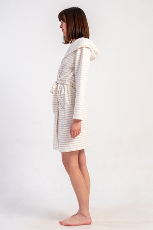 Woman Two Yarn Softy Dressing Gown