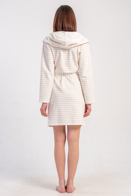 Woman Two Yarn Softy Dressing Gown