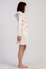 Woman Two Yarn Softy Dressing Gown