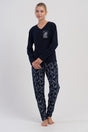 Woman Supreme Big Size V Neck Olla Pyjama Set