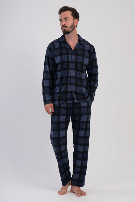 Man Supreme Big Size Mave Pyjama Set