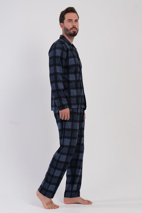 Man Supreme Big Size Mave Pyjama Set