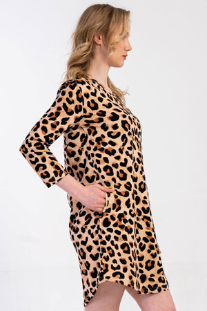 KADIN P.SUPREM XXL 7/8KOL ETEGI OVAL CEPLI TUNIK