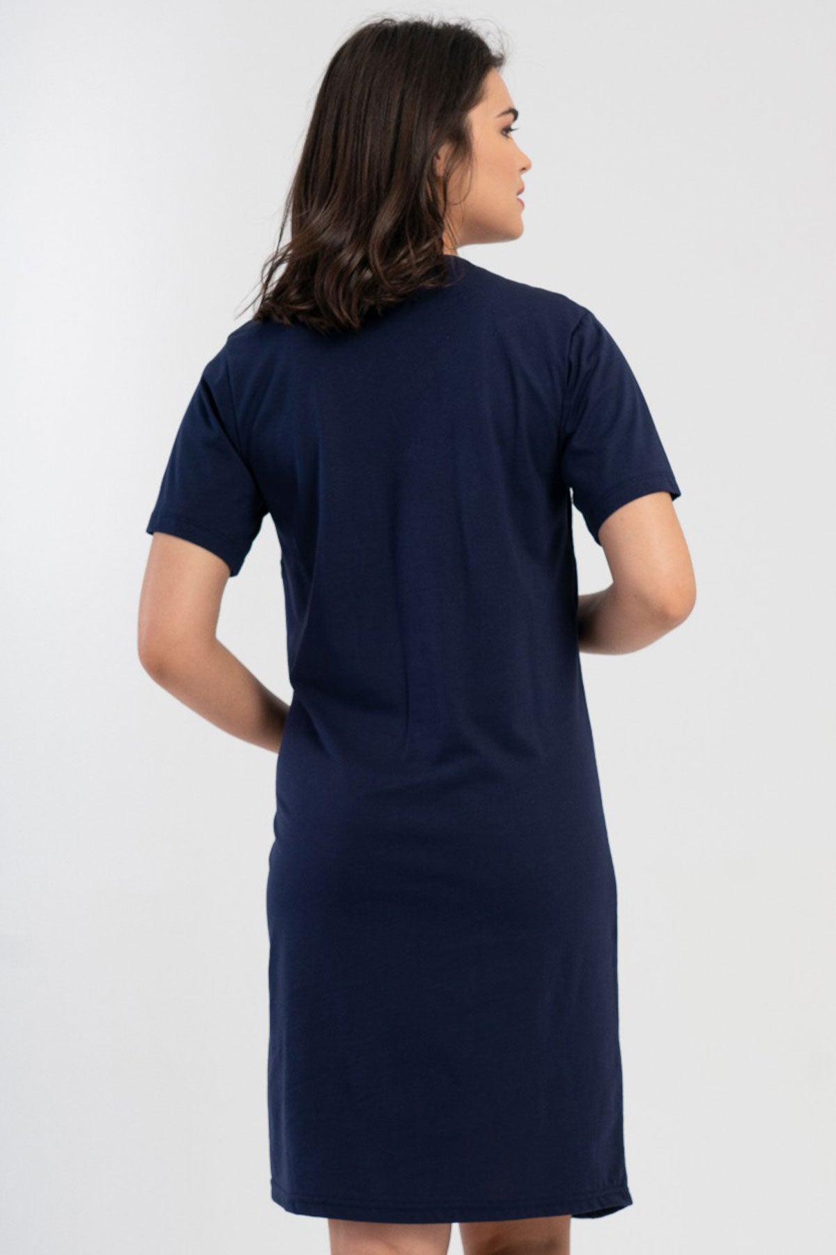 KADIN P.SUPREM CIFT PATLI KISA KOL HAMILE TUNIK