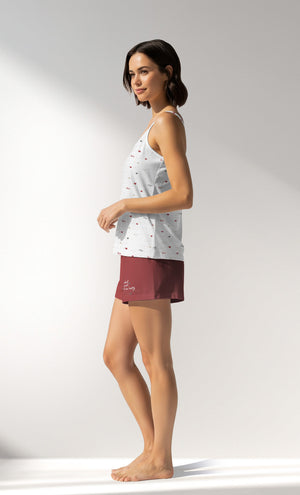 Woman Supreme Lovely Thin Strap Short Set - A-ROTASYON - Image 2