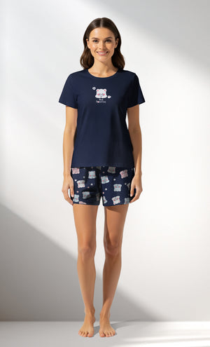 Woman Supreme MidnightBear Short Set - A-19-3925 - Image 1