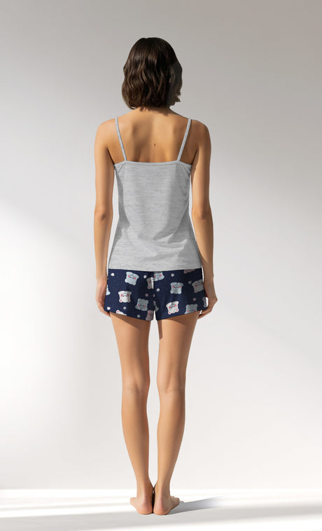 Woman Supreme MidnightBear Thin Strap Short Set - B-EG-0 - Image 3