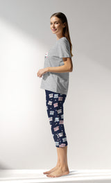 Woman Supreme MidnightBear Capri Set - B-EG-0 - Image 2