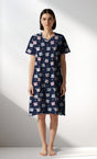 Woman Supreme MidnightBear Short Sleeve Tunic - ROTASYON - Image 1