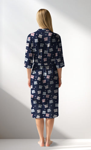 Woman Supreme MidnightBear Dressing Gown - ROTASYON - Image 3