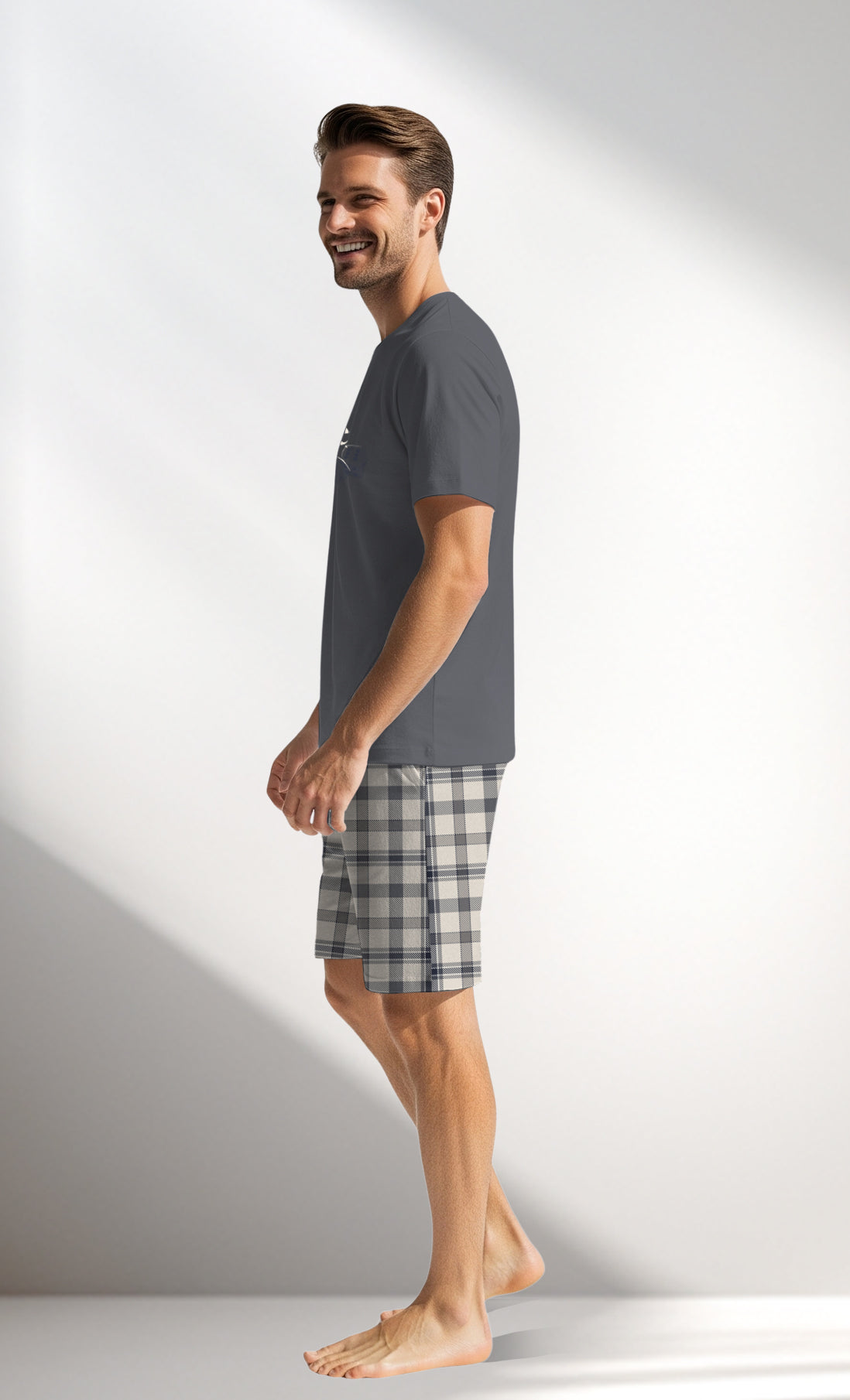 Man Supreme GoodLuck Short Set - A-18-4006 - Image 2