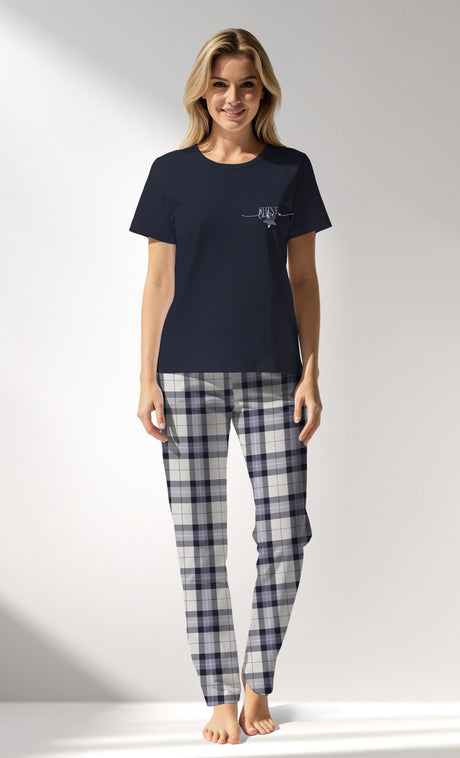 Woman Supreme BornToBe Pyjama Set - B-19-3921 - Image 1