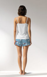 Woman Supreme Popcorn Thin Strap Short Set - A-KAR MELANJ - Image 3
