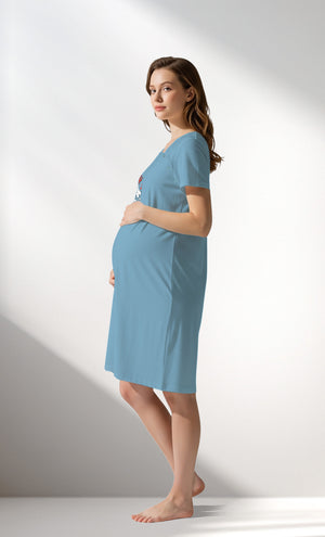 Woman Supreme Popcorn Pregnant Tunic - B-14-4318 - Image 2
