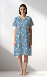 Woman Supreme Popcorn Short Sleeve Tunic - ROTASYON - Image 1