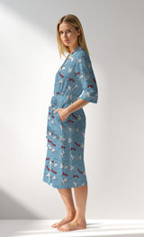 Woman Supreme Popcorn Dressing Gown - ROTASYON - Image 2
