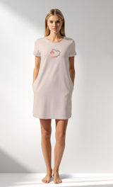 Woman Supreme Puppypo Pocket Detail Tunic - ZEMIN - Image 1