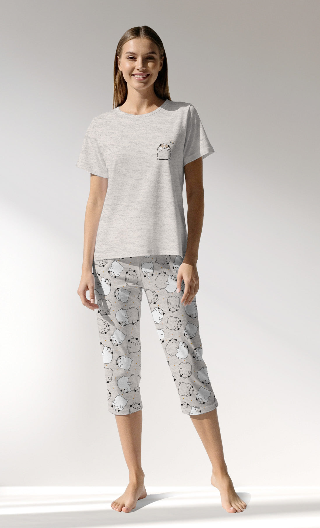 Woman Supreme Cheeks Capri Set - AHF0 - Image 1