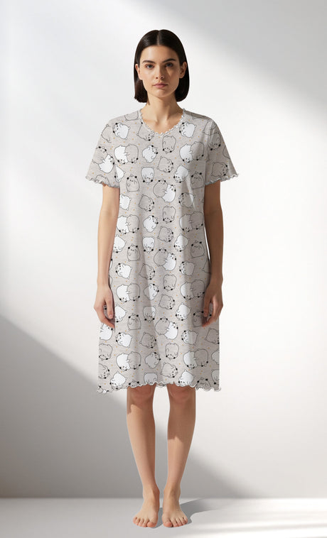 Woman Supreme Cheeks Short Sleeve Tunic - ROTASYON - Image 1