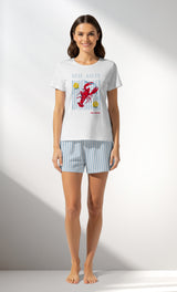 Woman Supreme FreshSeafood Short Set - A-11-1001 - Image 1