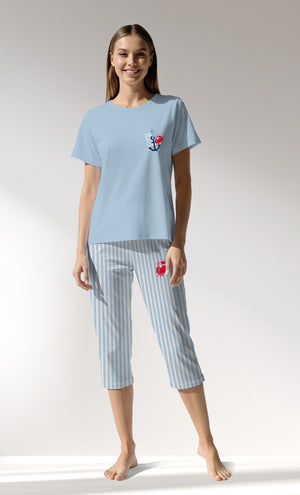 Woman Supreme FreshSeafood Capri Set - B-13-4200 - Image 1