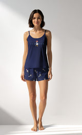 Woman Supreme GooseMarine Thin Strap Short Set - A-19-3939 - Image 1