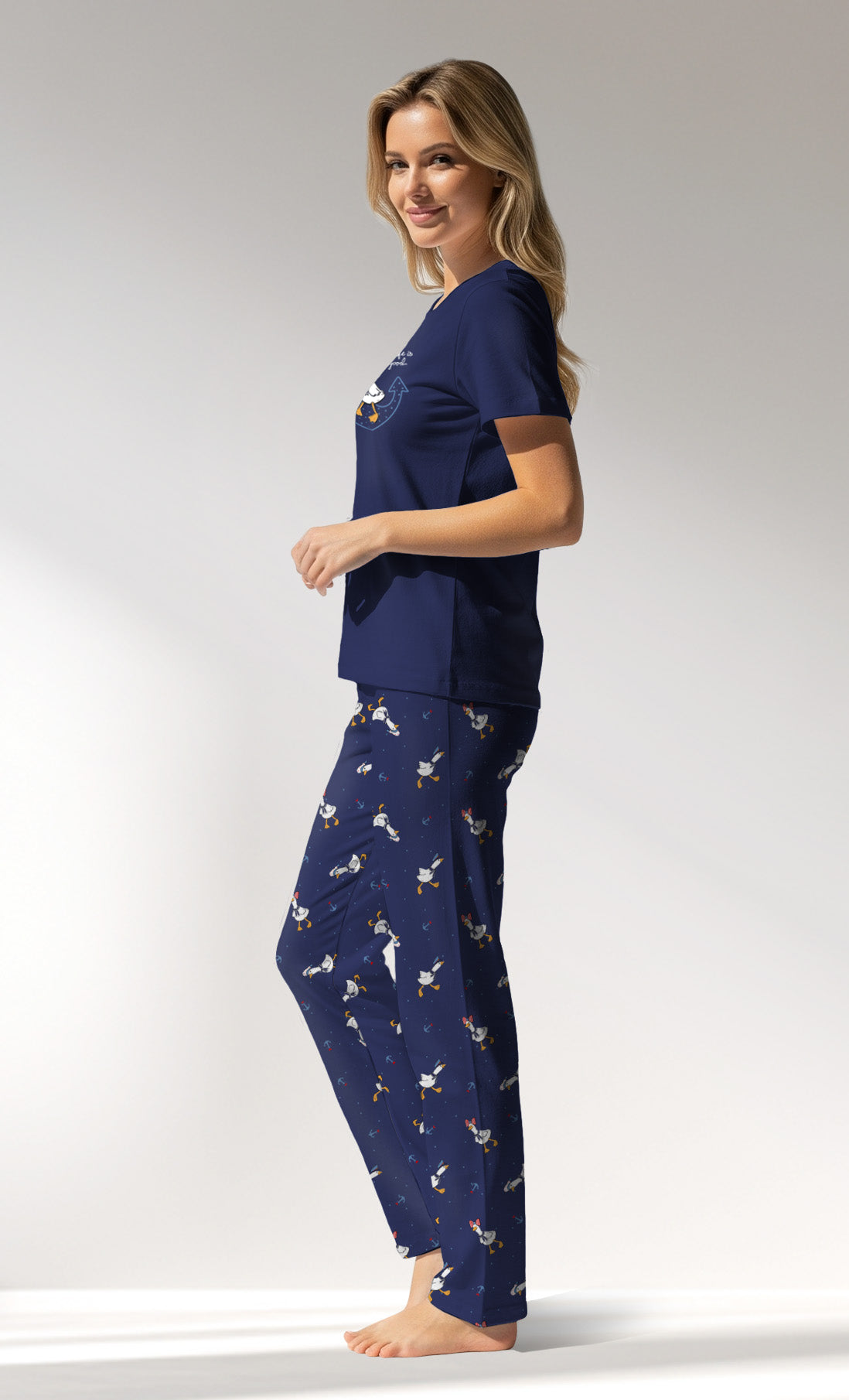 Woman Supreme GooseMarine Pyjama Set - A-19-3939 - Image 2