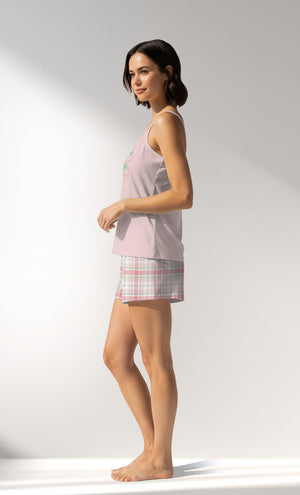 Woman Supreme Sweetberry Thin Strap Short Set - A-11-1408 - Image 2