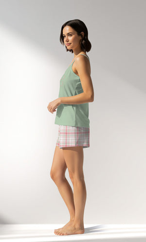 Woman Supreme Sweetberry Thin Strap Short Set - B-13-6007 - Image 2
